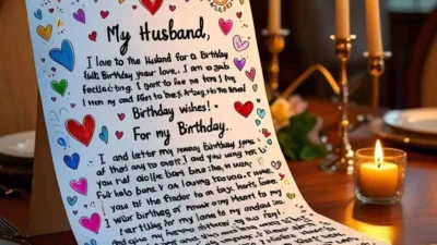 Birthday Wishes for Husband