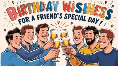 Male Birthday Wishes for Friend