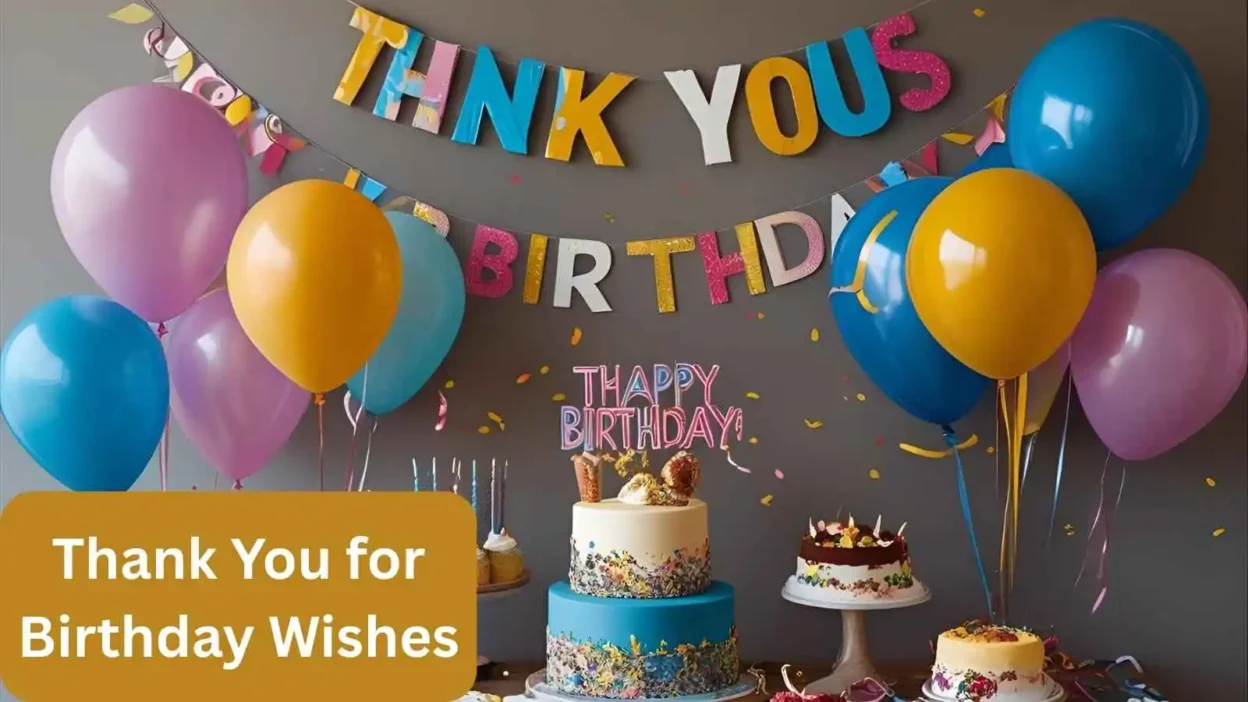 Thank You for Birthday Wishes
